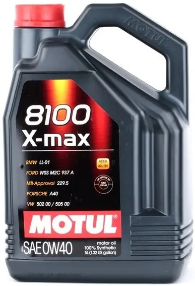 MOTUL Olej Motul X-Max 0W-40 5L 104533