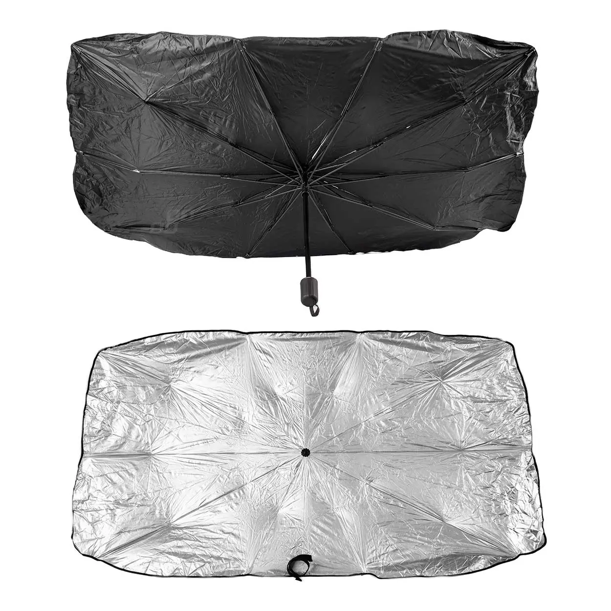 Sluneční clona do auta - Deštník 140x79cm - 02906