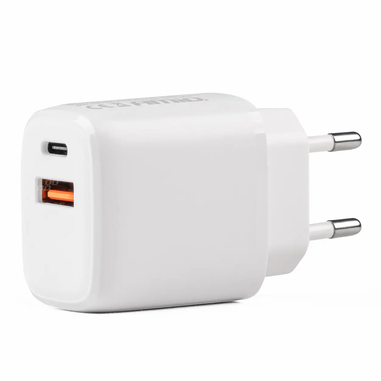 Síťová nabíječka PRO-09 USB+USB-C 20W Quick Charge 230V - 02935
