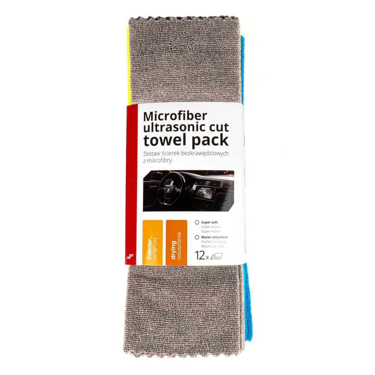 Sada utěrek z mikrovlákna 35x35cm 250g AMIO-03971