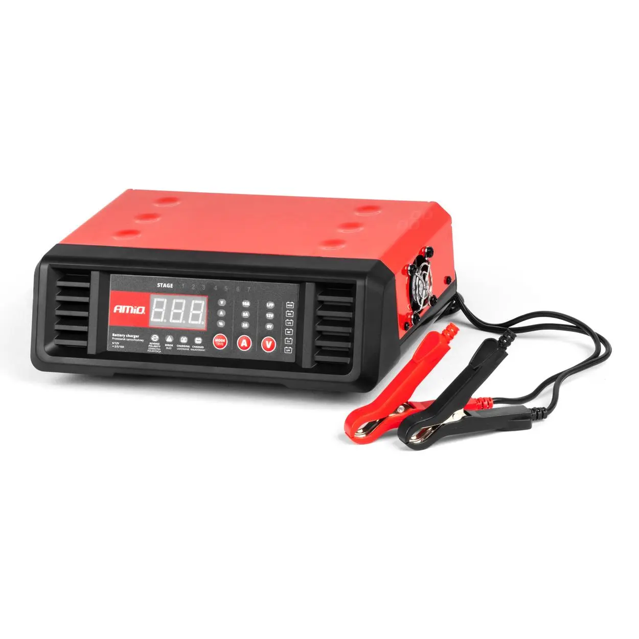 Nabíječka baterií 10A 6V 12V AMIO-04056