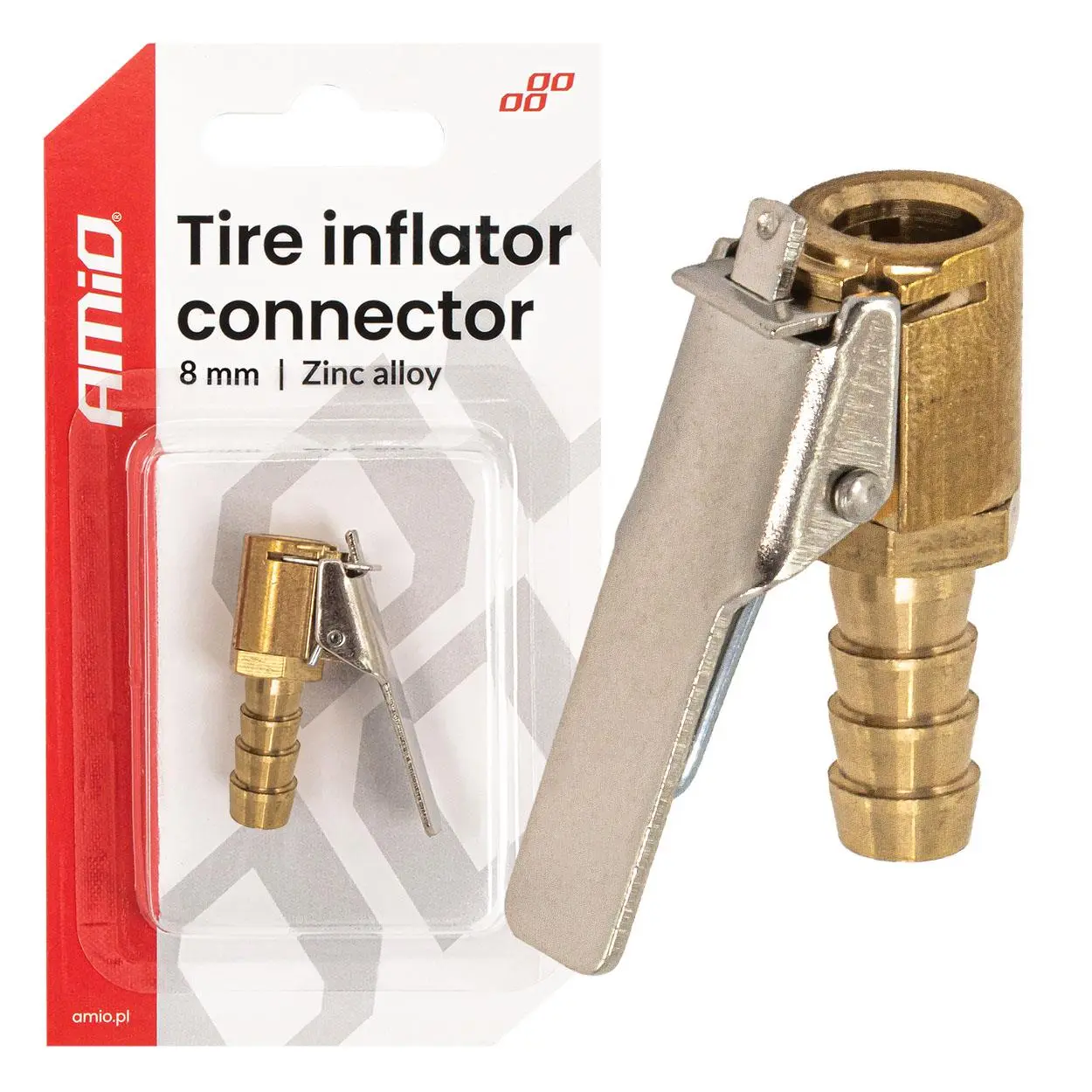 Adaptér kompresoru 8 mm AMiO-04494