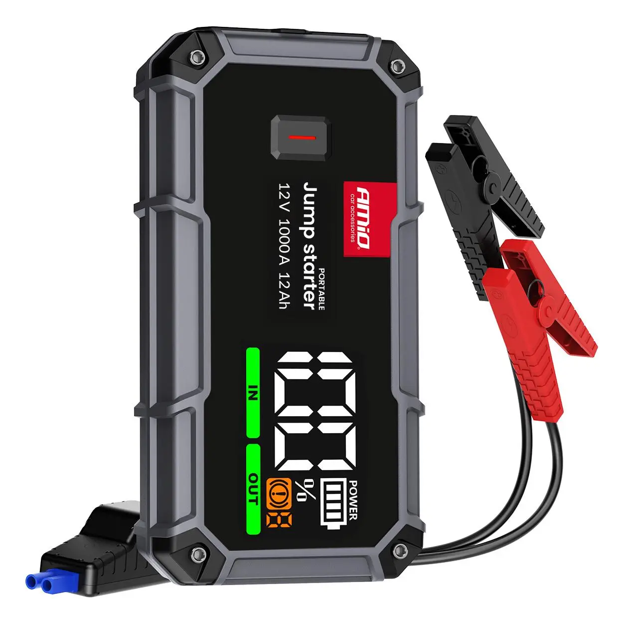 Startovací zařízení 3in1 12V 12Ah 1000A PRO AMiO-04676