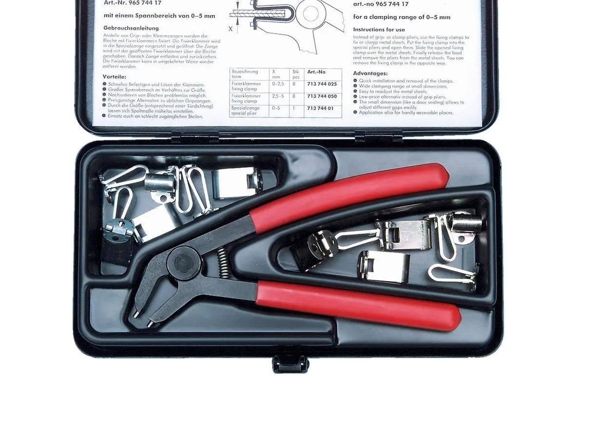 Sada fixačních kleští - 096574417