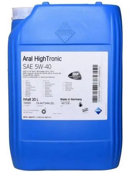Aral HighTronic 5W-40 - 20L