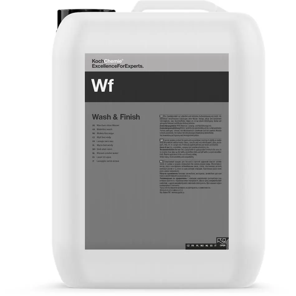 Koch-Chemie Koch Chemie Wash & Finish (WF) - Přípravek na umývání bez vody 10L 317010