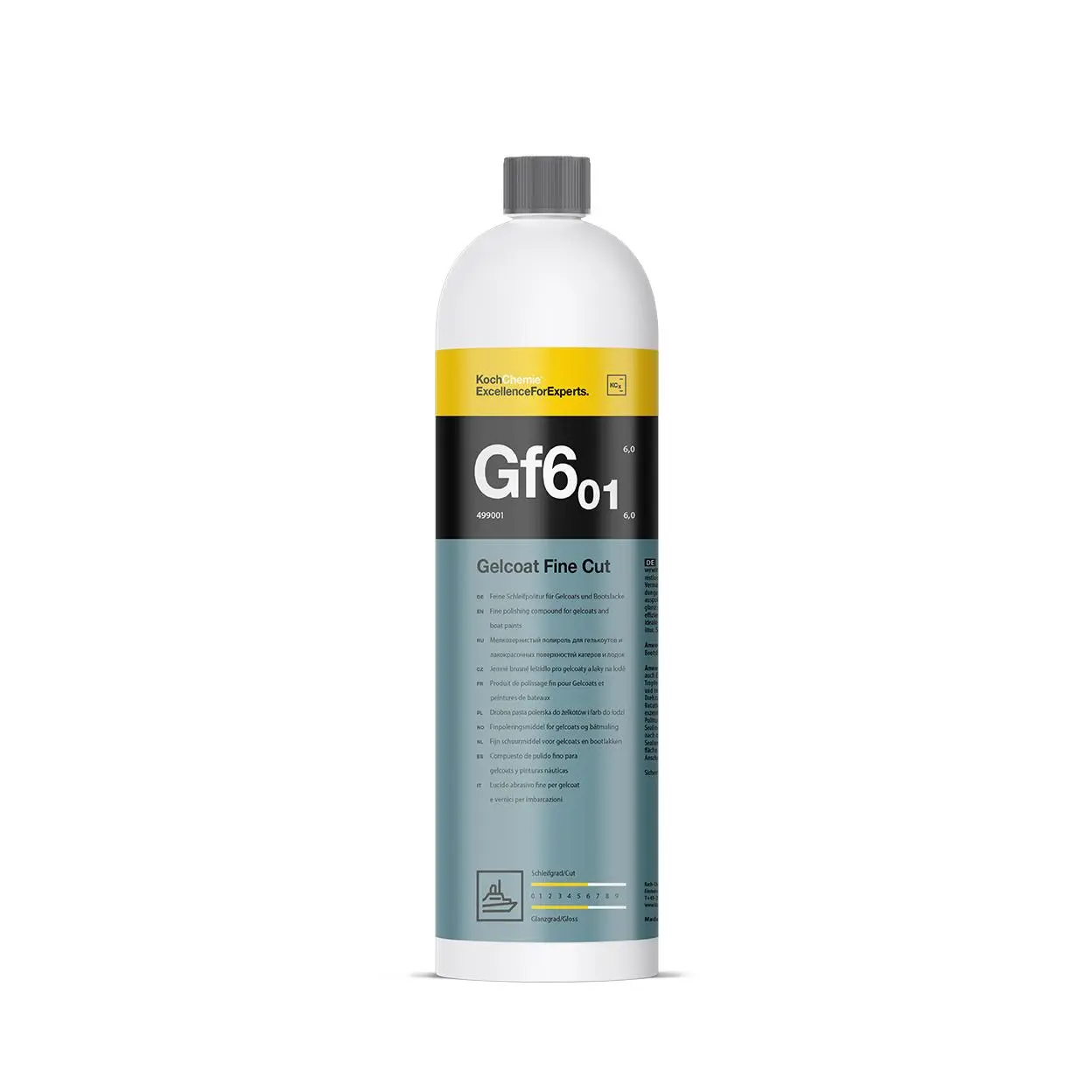 KOCH CHEMIE Jemná brusná leštěnka Koch Gf6.01 Gelcoat Fine Cut 1 l EG4499001