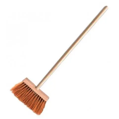Koště průmyslová 24 cm, s násadou