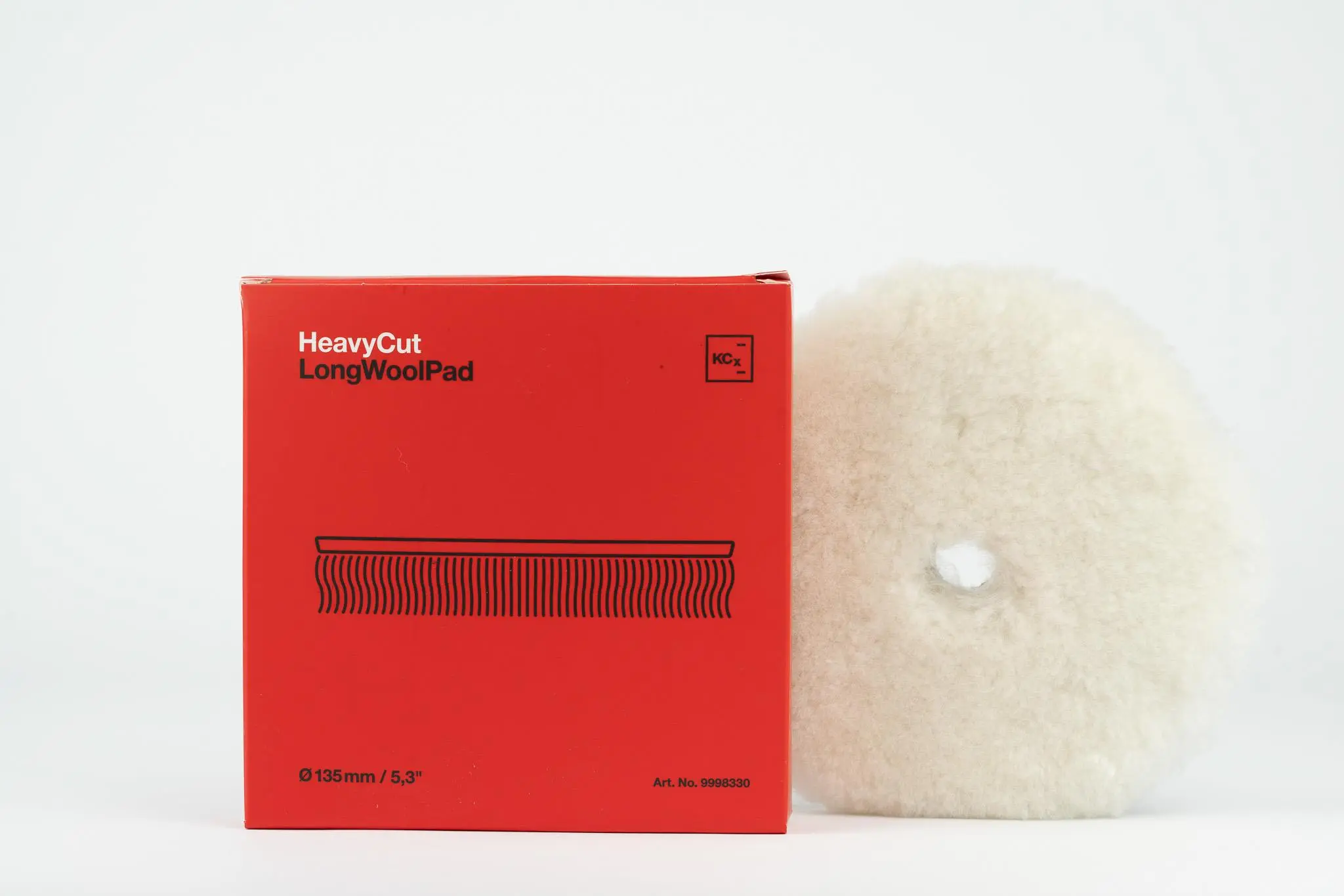 Heavy Cut Long Wool Pad 135mm - Leštící kotouč z jehněčí kůže