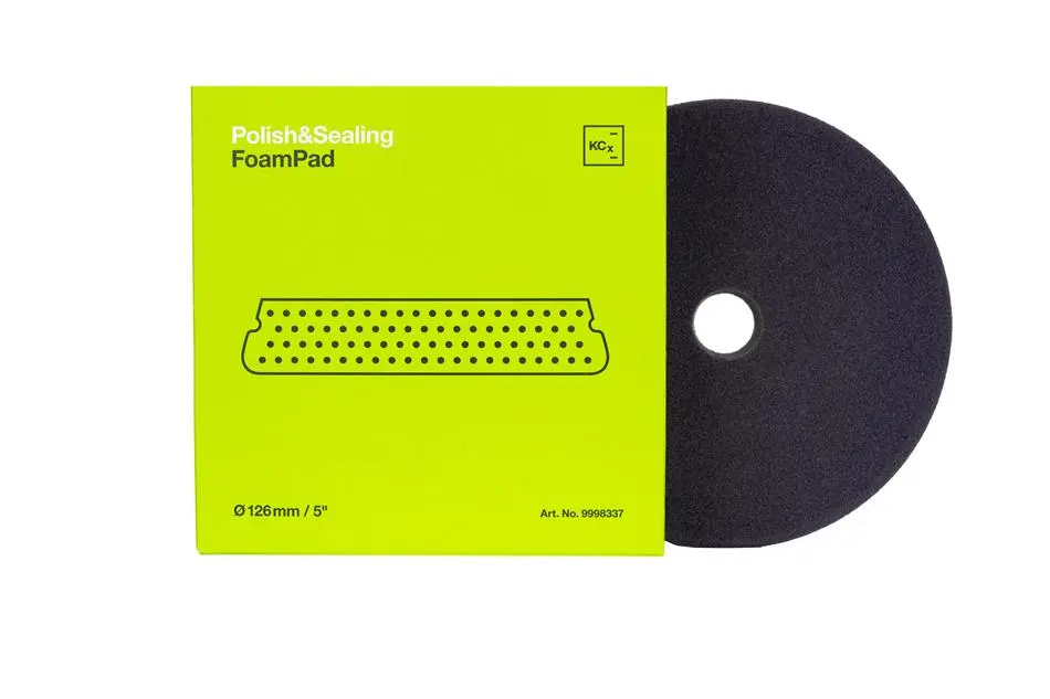 Polish & Sealing Foam Pad 126 x 25 mm - Leštící kotouč zelený