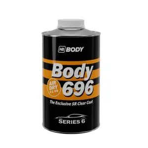 Rychleschnoucí lak HB BODY 696 AIR DRY HS SR, připravený na leštění za 60 minut, 2:1, 5L HB_0327