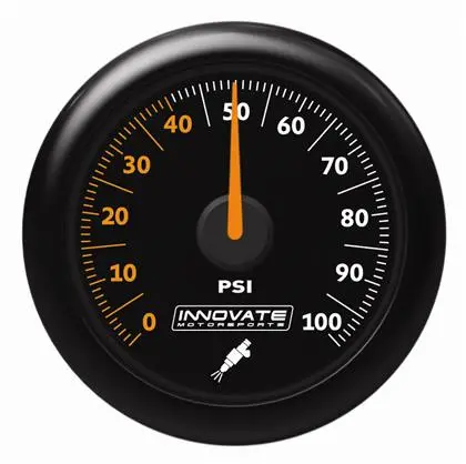 Přídavný budík 52 mm Tlak paliva 0-100 PSI MTX-A