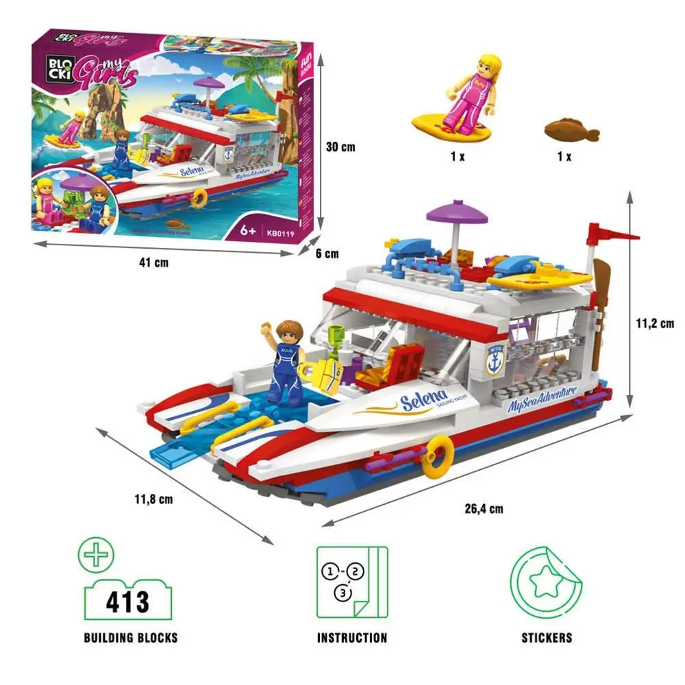 BLOCKI - MyGirls Sea Adventure