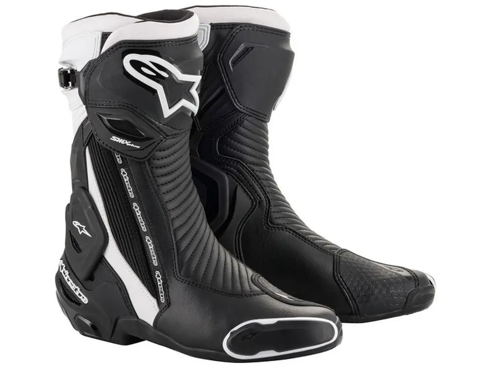 Alpinestars SMX Plus 2 černo-bílé pánské motoboty