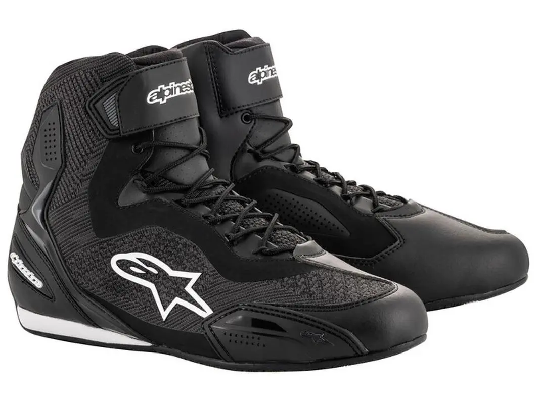 Alpinestars Faster 3 Rideknit černé pánské motoboty