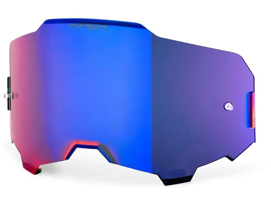 Plexi ARMEGA (HIPER modré chromové, Anti-fog)