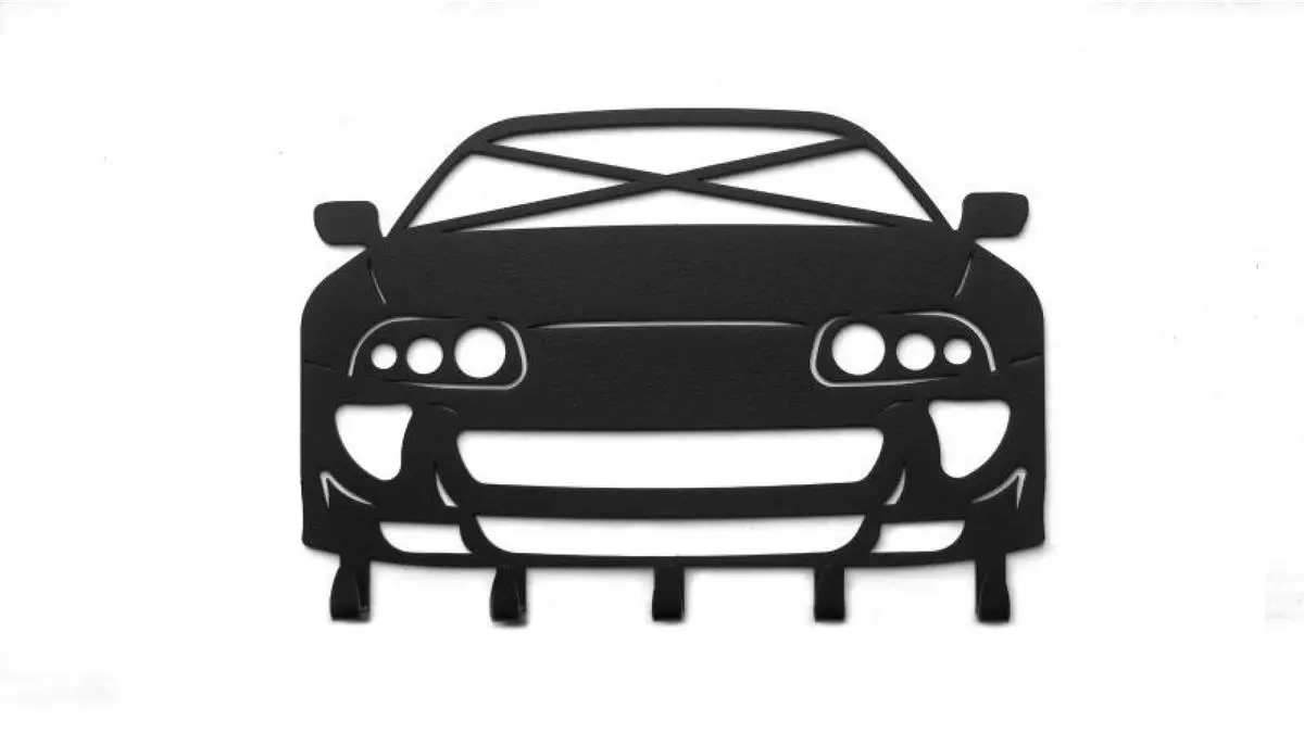 Držák na klíče a bundy Toyota Supra 2JZ drift