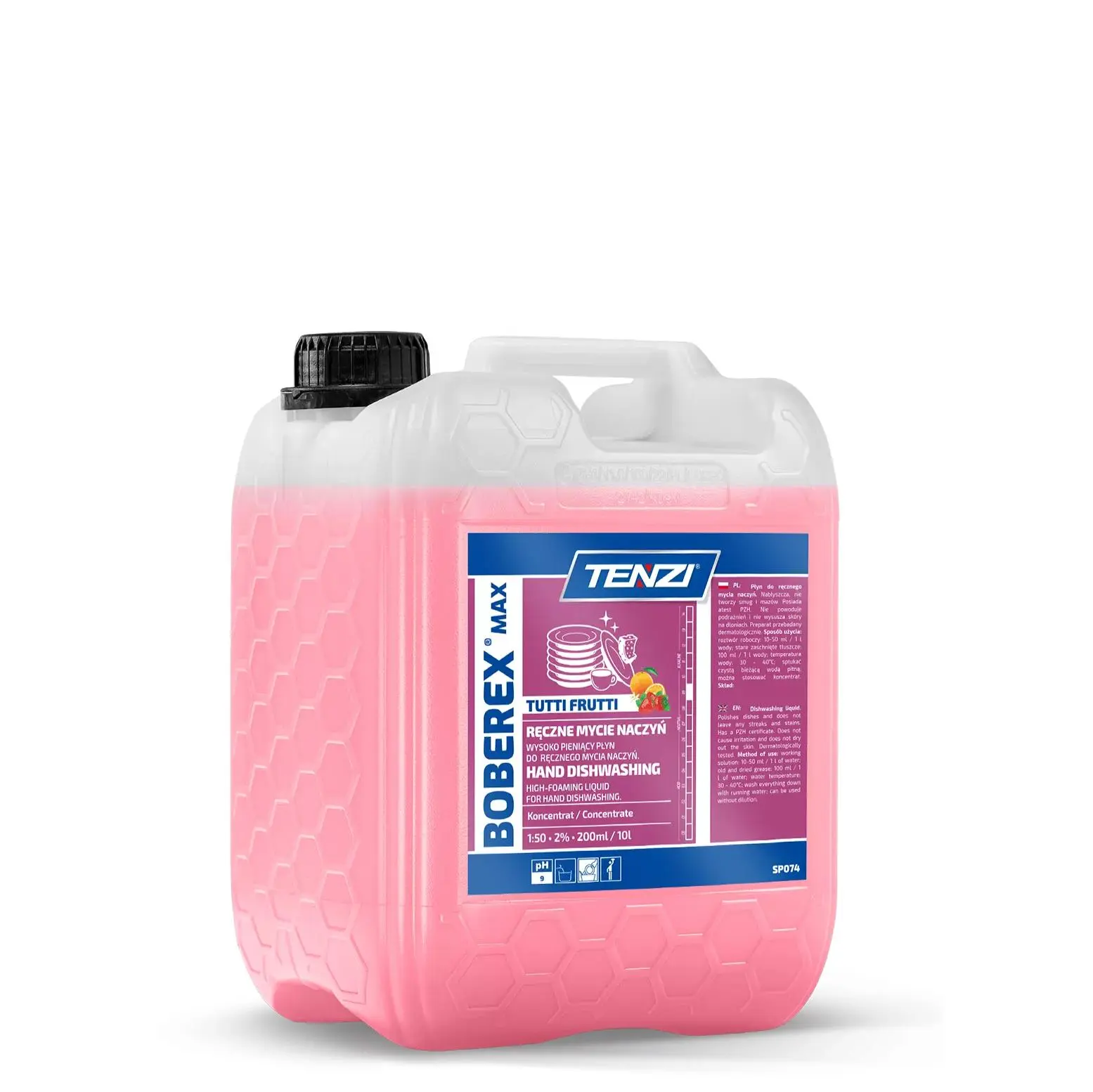 TENZI BOBEREX MAX TUTTI FRUTTI - Koncentrát na umývání nádobí 5L WSP074A005ZA004