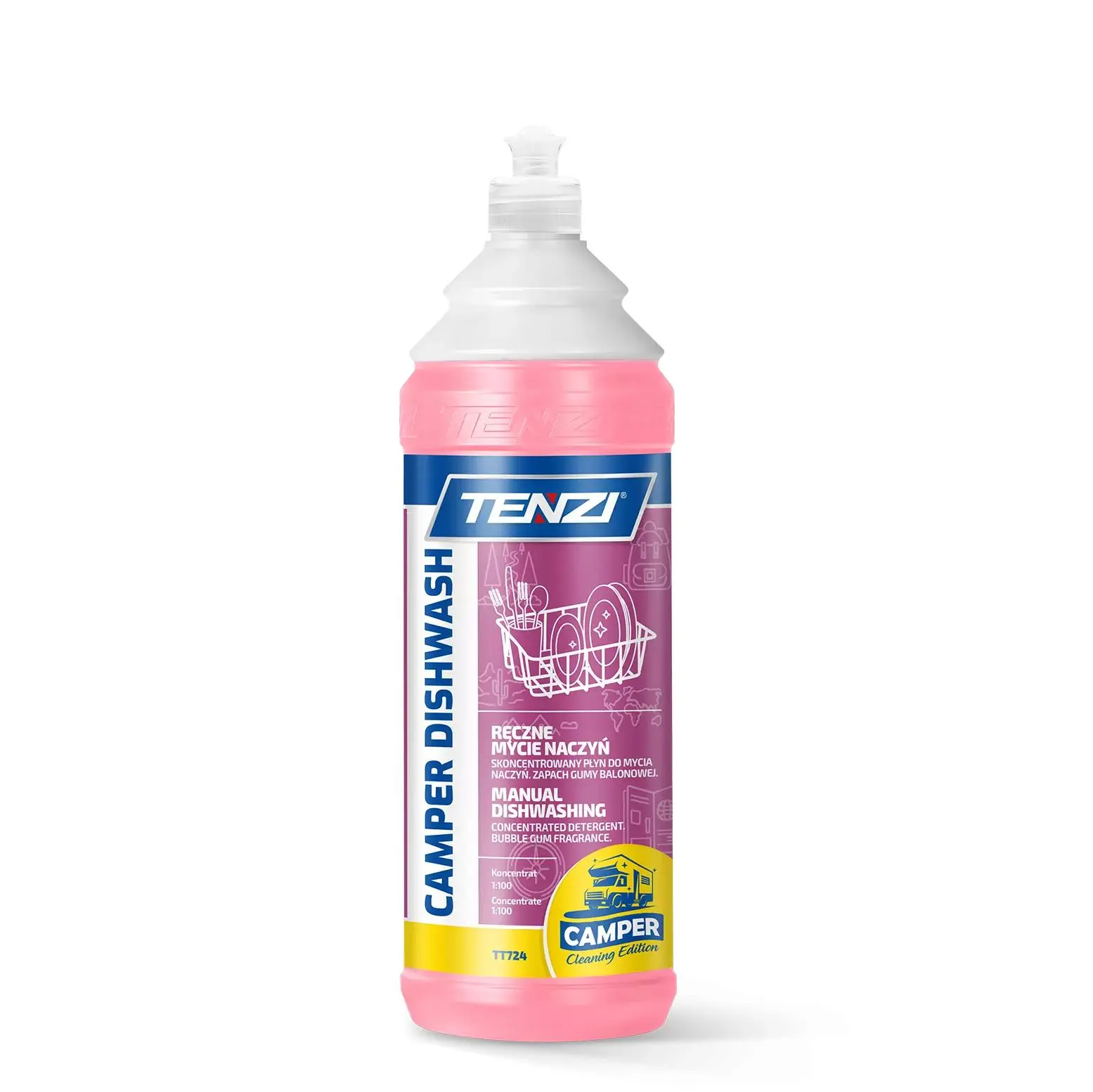 TENZI Camper umývací prostředek - Koncentrát na umývání nádobí 1L WZZ724A001ZD004