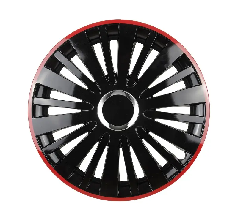 Puklice FALCON 16" černý s červeným okrajem