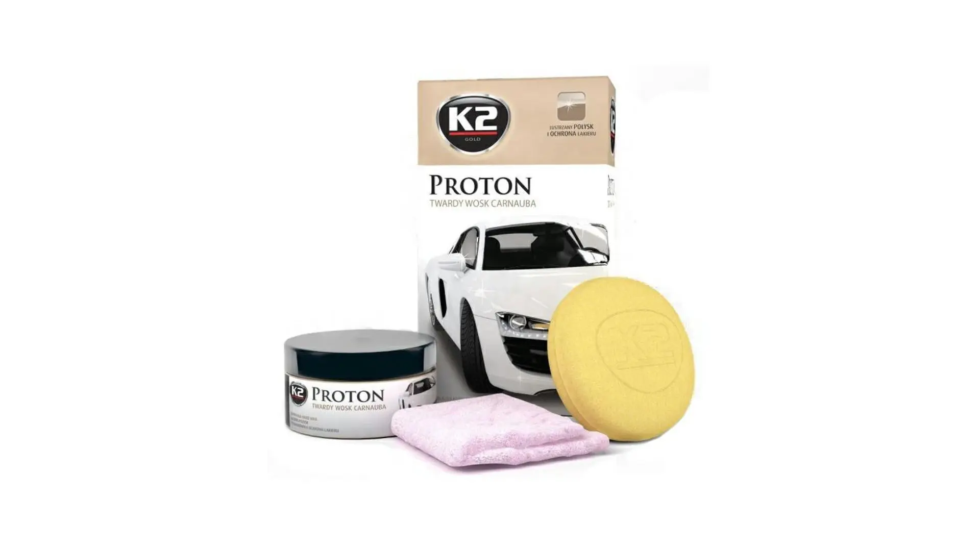 K2 PROTON, 200g - Tvrdý vosk Carnauba