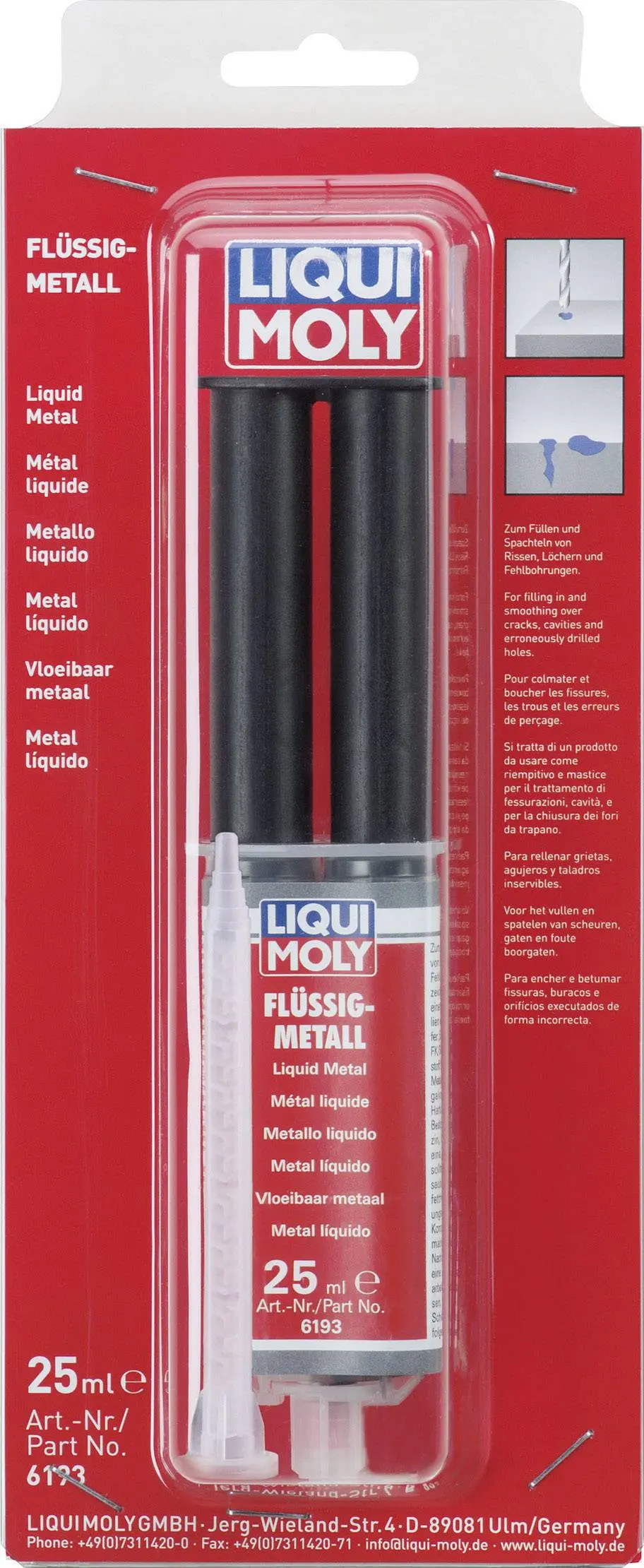 LIQUI MOLY Kartuše, termolepidlo 6193