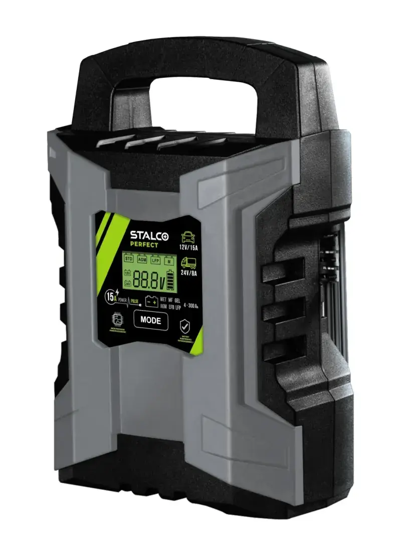 Mikroprocesorová autonabíječka STALCO PERFECT PowerPulse 15A