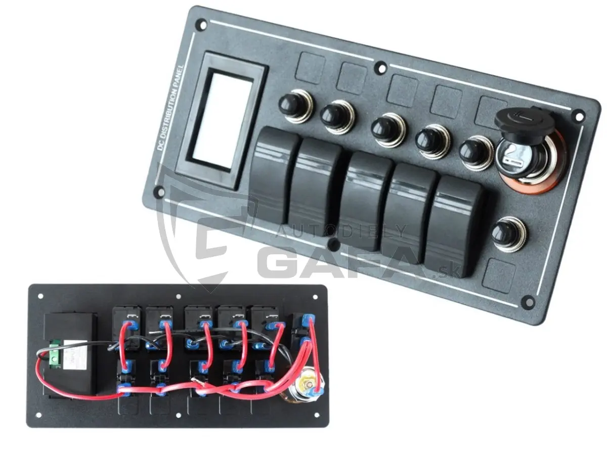 Panel s přepínači - PPWL051