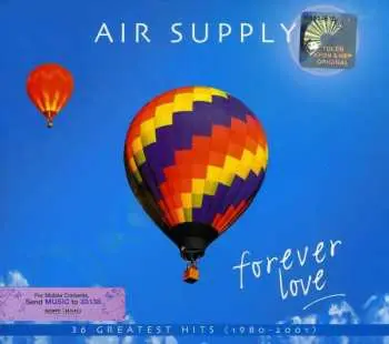 2CD Air Supply: Forever Love: 36 Greatest Hits (1980-2001)