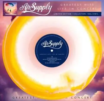 LP Air Supply: Greatest Hits - Live In Concert (180g) (limited Numbered Edition) (colored Vinyl)