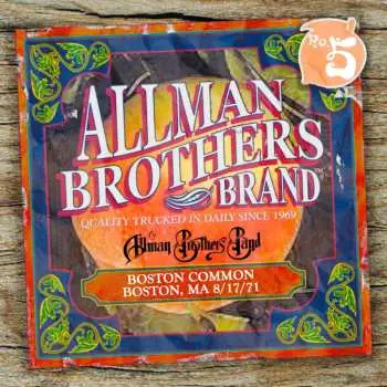 CD The Allman Brothers Band: Boston Common 8-17-71