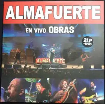 2LP/DVD Almafuerte: En Vivo Obras DLX
