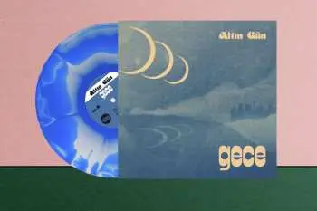 LP Altın Gün: Gece (limited Edition) (blue Opaque + White Opaque Swirl Vinyl)