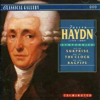 CD Álvaro Cassuto: Joseph Haydn - Symphonies No 94 'Surprise', No 101 'The Clock', No 104 'Bagpipe'
