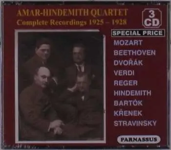 3CD Amar Quartett: Complete Recordings 1925 - 1928