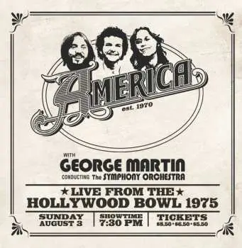 2LP America: Live From The Hollywood Bowl 1975 CLR