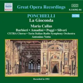 3CD Amilcare Ponchielli: La Gioconda