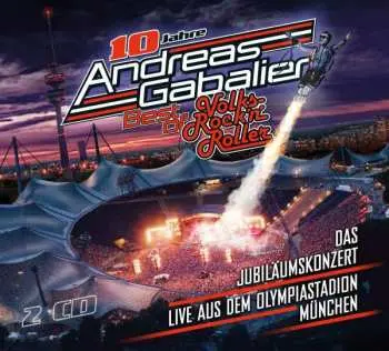 2CD/Box Set Andreas Gabalier: Best Of Volks-Rock’n’Roller – Das Jubiläumskonzert Live Aus Dem Olympiastadion In München DIGI