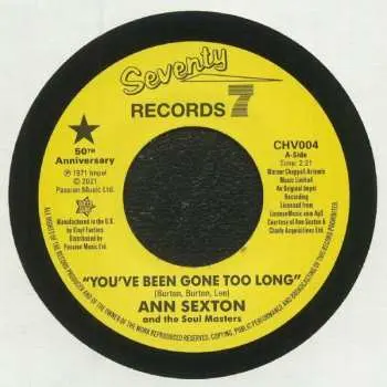 SP Ann Sexton And The Masters Of Soul: You've Been Gone Too Long / I Had A Fight With Love