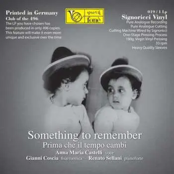 LP Anna Maria Castelli: Something To Remember 'Prima Che Il Tempo Cambi'
