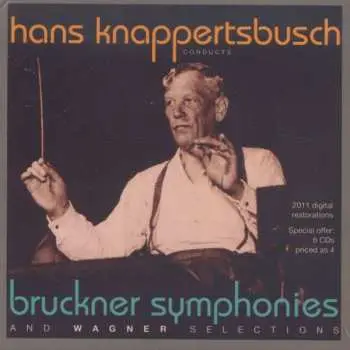6CD Anton Bruckner: Symphonien Nr.3-5,7-9
