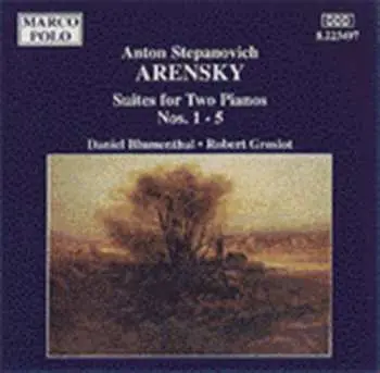 CD Anton Stepanovich Arensky: Suites For Two Pianos Nos. 1 - 5
