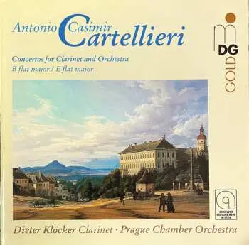 CD Antonio Casimir Cartellieri: Concertos For Clarinet And Orchestra (B Flat Major / E Flat Major)