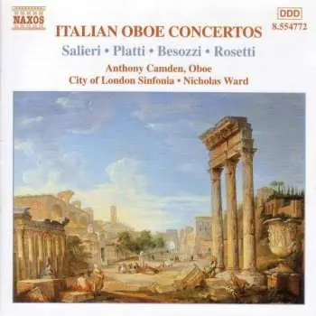 CD Antonio Salieri: Italian Oboe Concertos Vol. 2