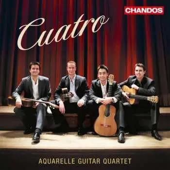 CD Aquarelle Guitar Quartet: Cuatro