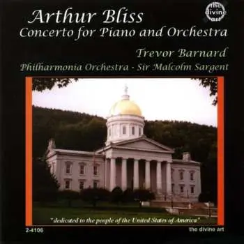 CD Arthur Bliss: Concerto For Piano And Orchestra
