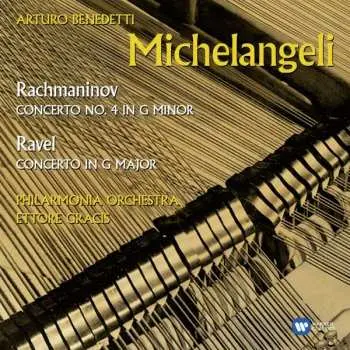 CD Arturo Benedetti Michelangeli: Piano Concerto In G - Piano Concerto No. 4