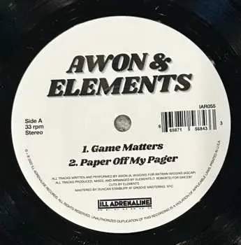 SP Awon: Game Matters / Paper Off My Pager