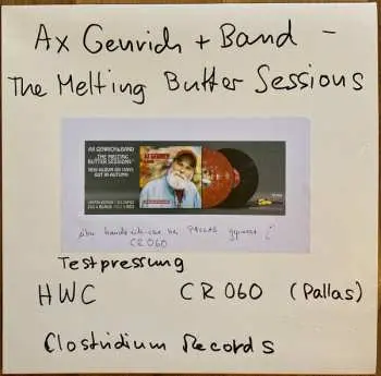 LP Ax Genrich & Band: The Melting Butter Sessions