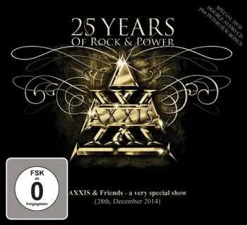 2CD/DVD Axxis: 25 Years Of Rock And Power